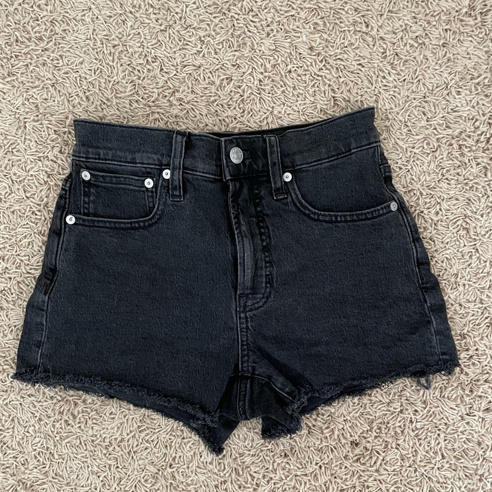 Madewell The Perfect Jean Short in Lunar Wash